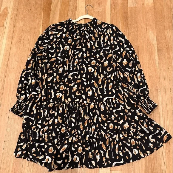 Women's Nine West Long-Sleeve Swing Dress - Size XL/XXL - Picture 4 of 6